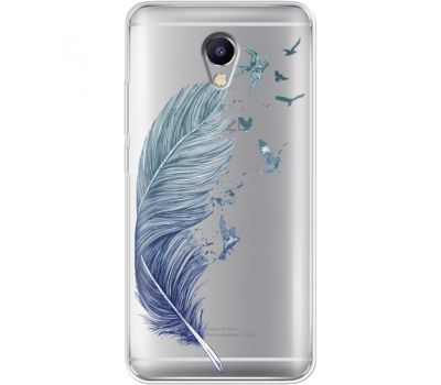 Силіконовий чохол BoxFace Meizu M5 Note Feather (35009-cc38)