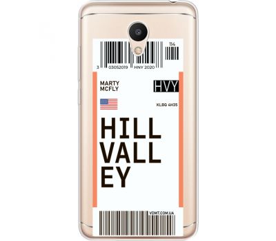 Силіконовий чохол BoxFace Meizu M6 Ticket Hill Valley (35010-cc94)