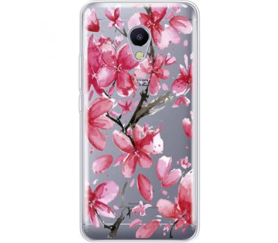 Силіконовий чохол BoxFace Meizu M5s Pink Magnolia (35041-cc37)