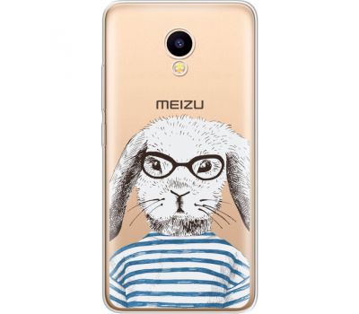 Силіконовий чохол BoxFace Meizu M5C MR. Rabbit (35051-cc71)