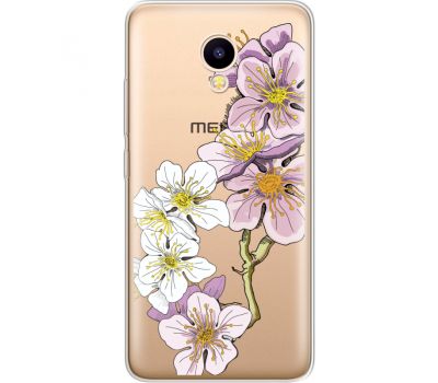 Силіконовий чохол BoxFace Meizu M5C Cherry Blossom (35051-cc4)