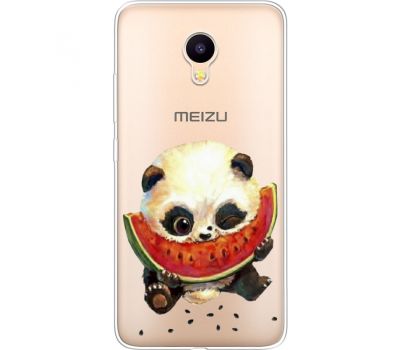 Силіконовий чохол BoxFace Meizu M3 Little Panda (35365-cc21)