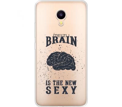 Силіконовий чохол BoxFace Meizu M3 Sexy Brain (35365-cc47)