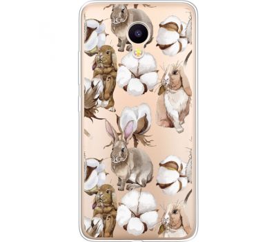 Силіконовий чохол BoxFace Meizu M3 Cotton and Rabbits (35365-cc49)