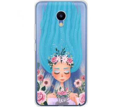 Силіконовий чохол BoxFace Meizu M5 Blue Hair (35998-cc57)