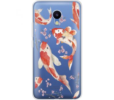 Силіконовий чохол BoxFace Meizu M5 Japanese Koi Fish (35998-cc3)