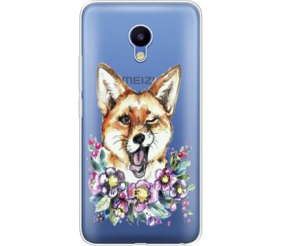 Силіконовий чохол BoxFace Meizu M5 Winking Fox (35998-cc13)