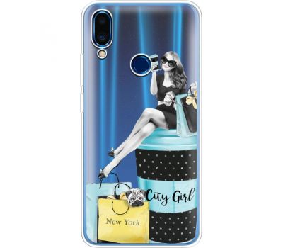 Силіконовий чохол BoxFace Meizu Note 9 City Girl (36864-cc56)