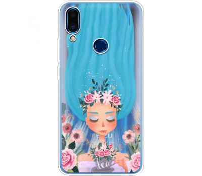 Силіконовий чохол BoxFace Meizu Note 9 Blue Hair (36864-cc57)