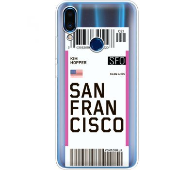 Силіконовий чохол BoxFace Meizu Note 9 Ticket  San Francisco (36864-cc79)
