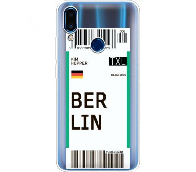 Силіконовий чохол BoxFace Meizu Note 9 Ticket Berrlin (36864-cc80)