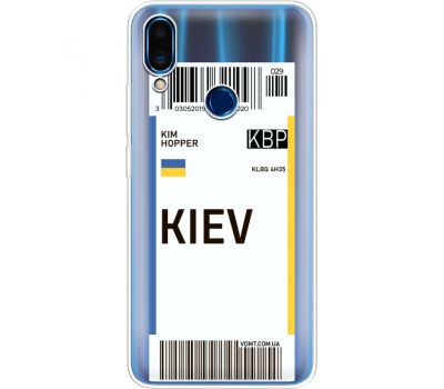 Силіконовий чохол BoxFace Meizu Note 9 Ticket Kiev (36864-cc88)