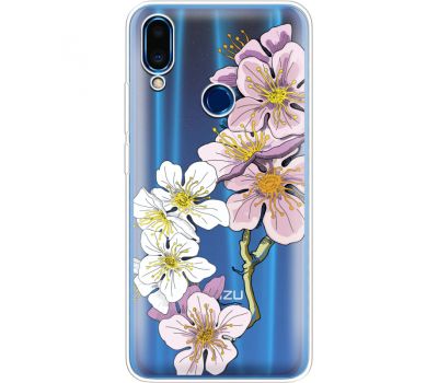 Силіконовий чохол BoxFace Meizu Note 9 Cherry Blossom (36864-cc4)