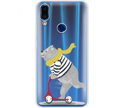 Силіконовий чохол BoxFace Meizu Note 9 Happy Bear (36864-cc10)