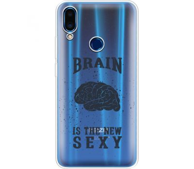 Силіконовий чохол BoxFace Meizu Note 9 Sexy Brain (36864-cc47)