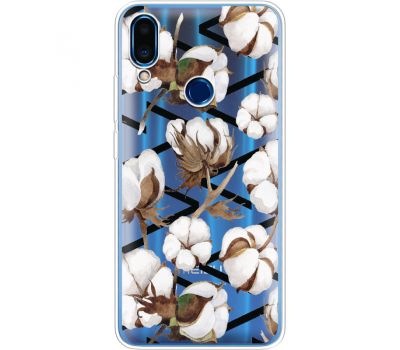 Силіконовий чохол BoxFace Meizu Note 9 Cotton flowers (36864-cc50)