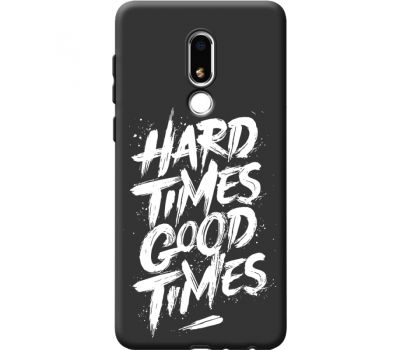 Силіконовий чохол BoxFace Meizu M8 Lite hard times good times (41091-bk72)