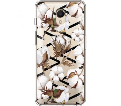 Силіконовий чохол BoxFace Meizu M6s Cotton flowers (35011-cc50)