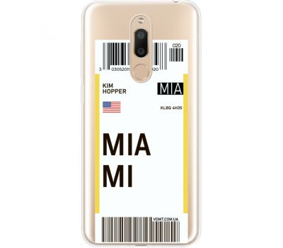 Силіконовий чохол BoxFace Meizu M6T Ticket Miami (35012-cc81)