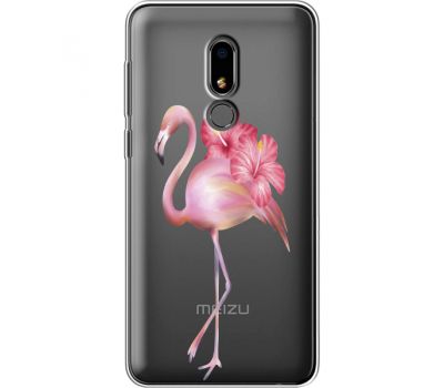 Силіконовий чохол BoxFace Meizu M8 Lite Floral Flamingo (35869-cc12)