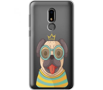 Силіконовий чохол BoxFace Meizu M8 Lite King Mops (35869-cc16)