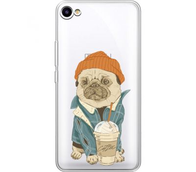 Силіконовий чохол BoxFace Meizu U10 Dog Coffeeman (36786-cc70)