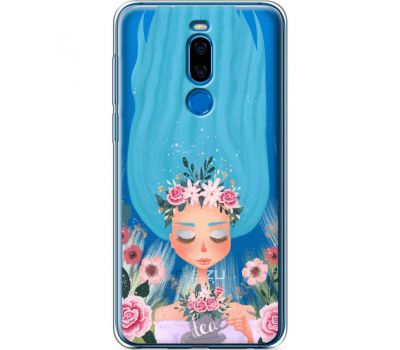 Силіконовий чохол BoxFace Meizu X8 Blue Hair (35839-cc57)