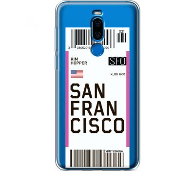Силіконовий чохол BoxFace Meizu X8 Ticket  San Francisco (35839-cc79)