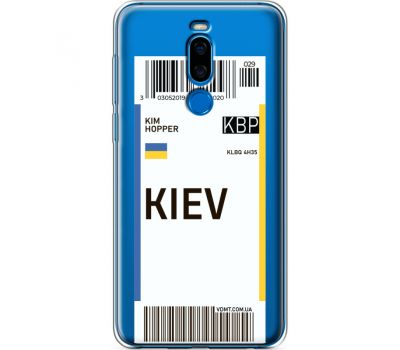 Силіконовий чохол BoxFace Meizu X8 Ticket Kiev (35839-cc88)