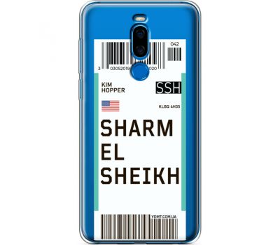 Силіконовий чохол BoxFace Meizu X8 Ticket Sharmel Sheikh (35839-cc90)
