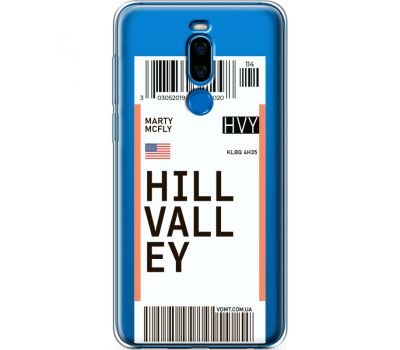 Силіконовий чохол BoxFace Meizu X8 Ticket Hill Valley (35839-cc94)