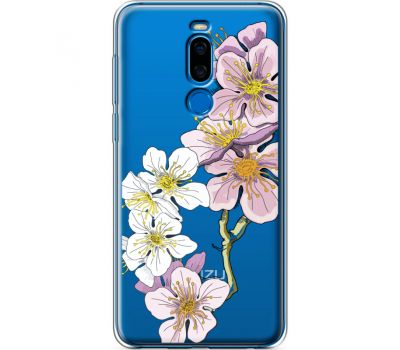 Силіконовий чохол BoxFace Meizu X8 Cherry Blossom (35839-cc4)