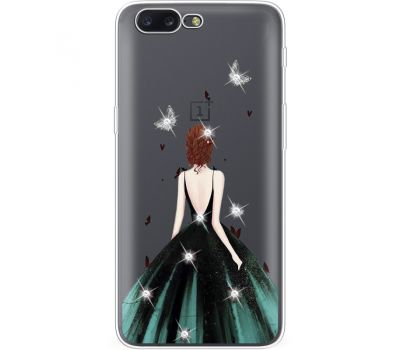 Силіконовий чохол BoxFace OnePlus 5 Girl in the green dress (935825-rs13)