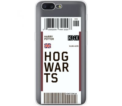Силіконовий чохол BoxFace OnePlus 5 Ticket Hogwarts (35825-cc91)