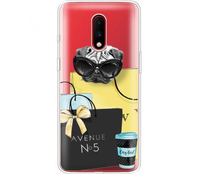 Силіконовий чохол BoxFace OnePlus 7 Fashion Pug (37258-cc55)