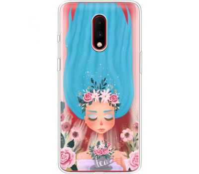 Силіконовий чохол BoxFace OnePlus 7 Blue Hair (37258-cc57)