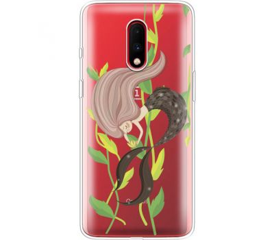 Силіконовий чохол BoxFace OnePlus 7 Cute Mermaid (37258-cc62)