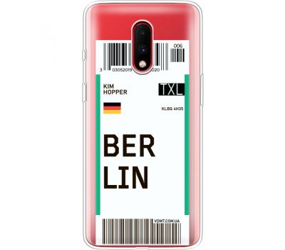 Силіконовий чохол BoxFace OnePlus 7 Ticket Berrlin (37258-cc80)