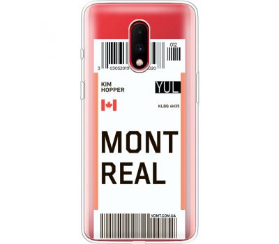 Силіконовий чохол BoxFace OnePlus 7 Ticket Monreal (37258-cc87)