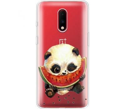 Силіконовий чохол BoxFace OnePlus 7 Little Panda (37258-cc21)