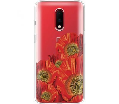 Силіконовий чохол BoxFace OnePlus 7 Red Poppies (37258-cc44)