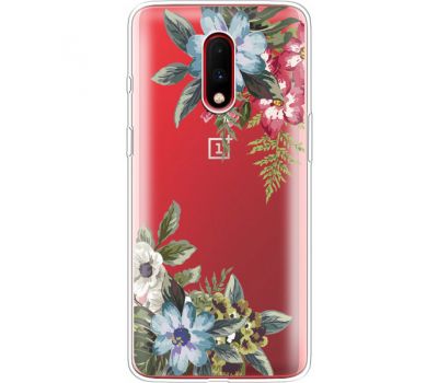 Силіконовий чохол BoxFace OnePlus 7 Floral (37258-cc54)