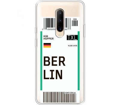 Силіконовий чохол BoxFace OnePlus 7 Pro Ticket Berrlin (37259-cc80)
