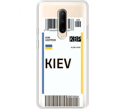 Силіконовий чохол BoxFace OnePlus 7 Pro Ticket Kiev (37259-cc88)