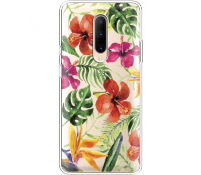 Силіконовий чохол BoxFace OnePlus 7 Pro Tropical Flowers (37259-cc43)