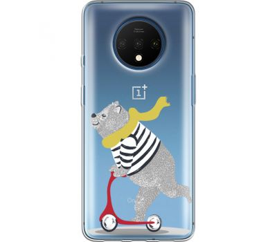 Силіконовий чохол BoxFace OnePlus 7T Happy Bear (38482-cc10)