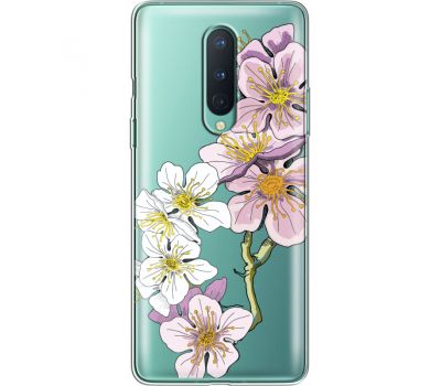 Силіконовий чохол BoxFace OnePlus 8 Cherry Blossom (39990-cc4)