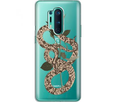 Силіконовий чохол BoxFace OnePlus 8 Pro Glamor Snake (39995-cc67)