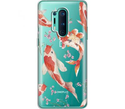 Силіконовий чохол BoxFace OnePlus 8 Pro Japanese Koi Fish (39995-cc3)