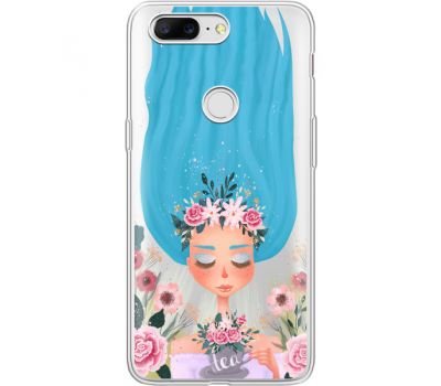 Силіконовий чохол BoxFace OnePlus 5T Blue Hair (35796-cc57)